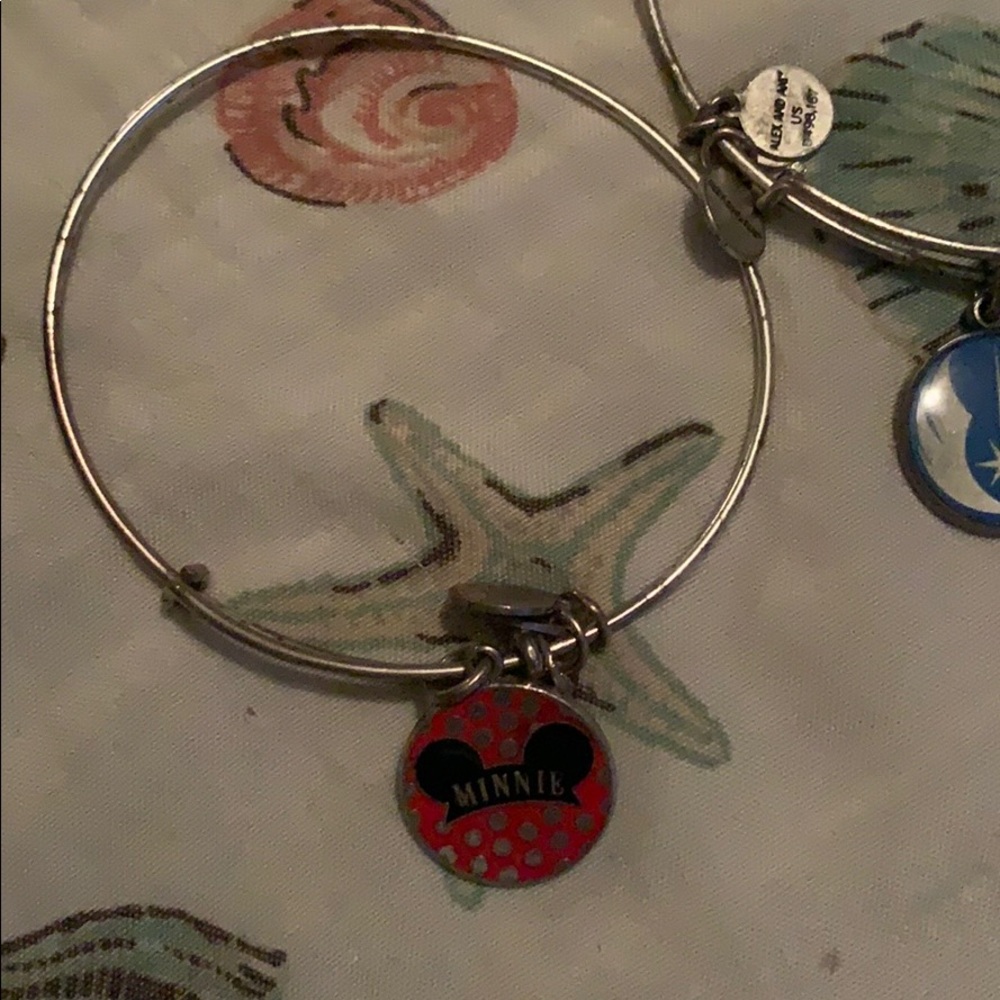 Alex and ani Disney bracelet Minnie Mouse.